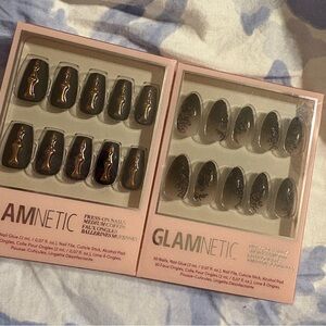 Glamnetic Press-On Nails Black